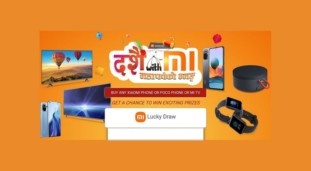 Xiaomi Dashain with MI 2078 offer