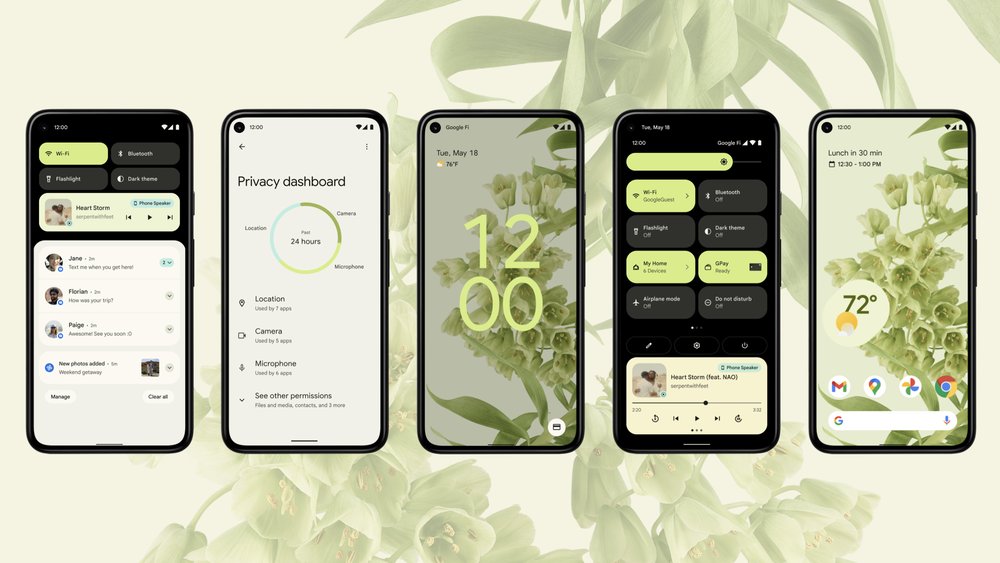 Android 12 features