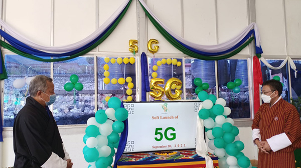 Bhutan Telecom 5G test soft launch
