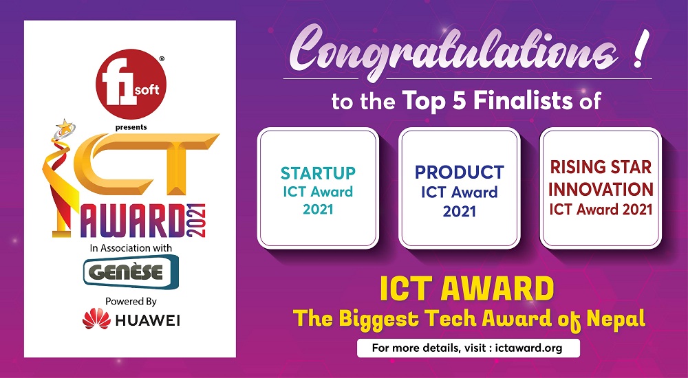 top 5 finalists ICT award 2021