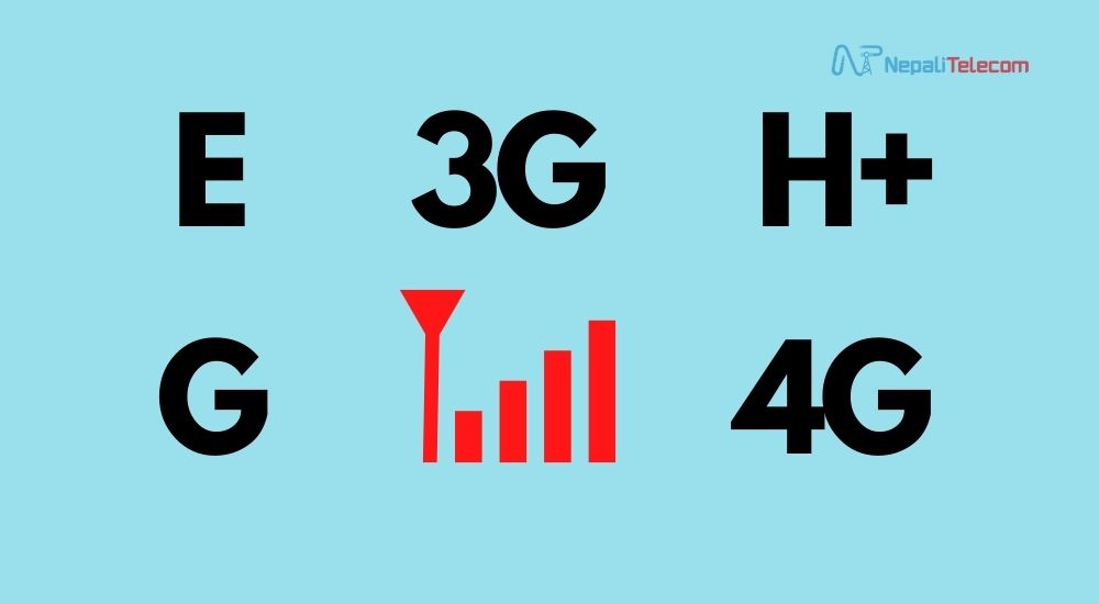 Mobile network sign symbol