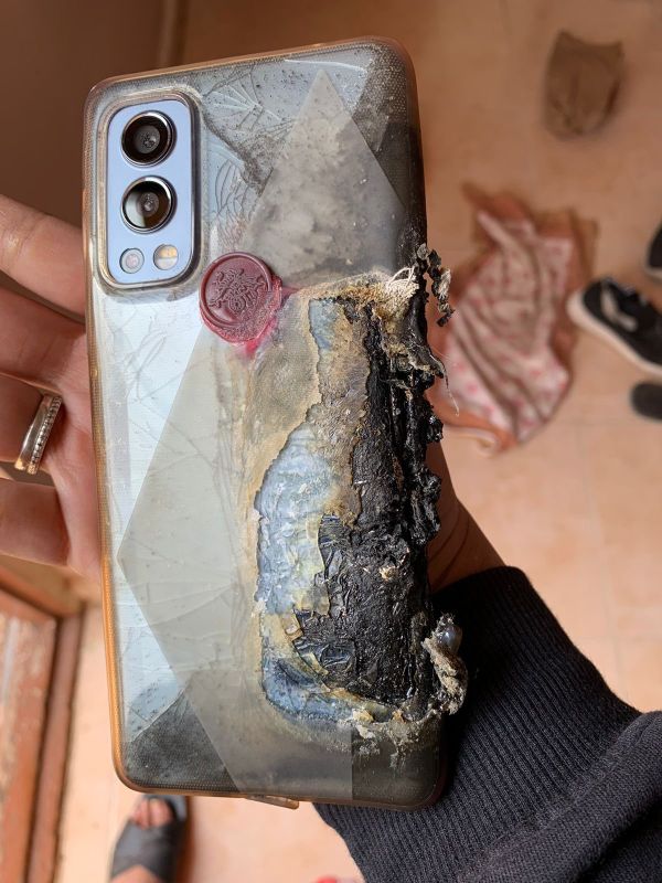 oneplus nord 2 5g explode
