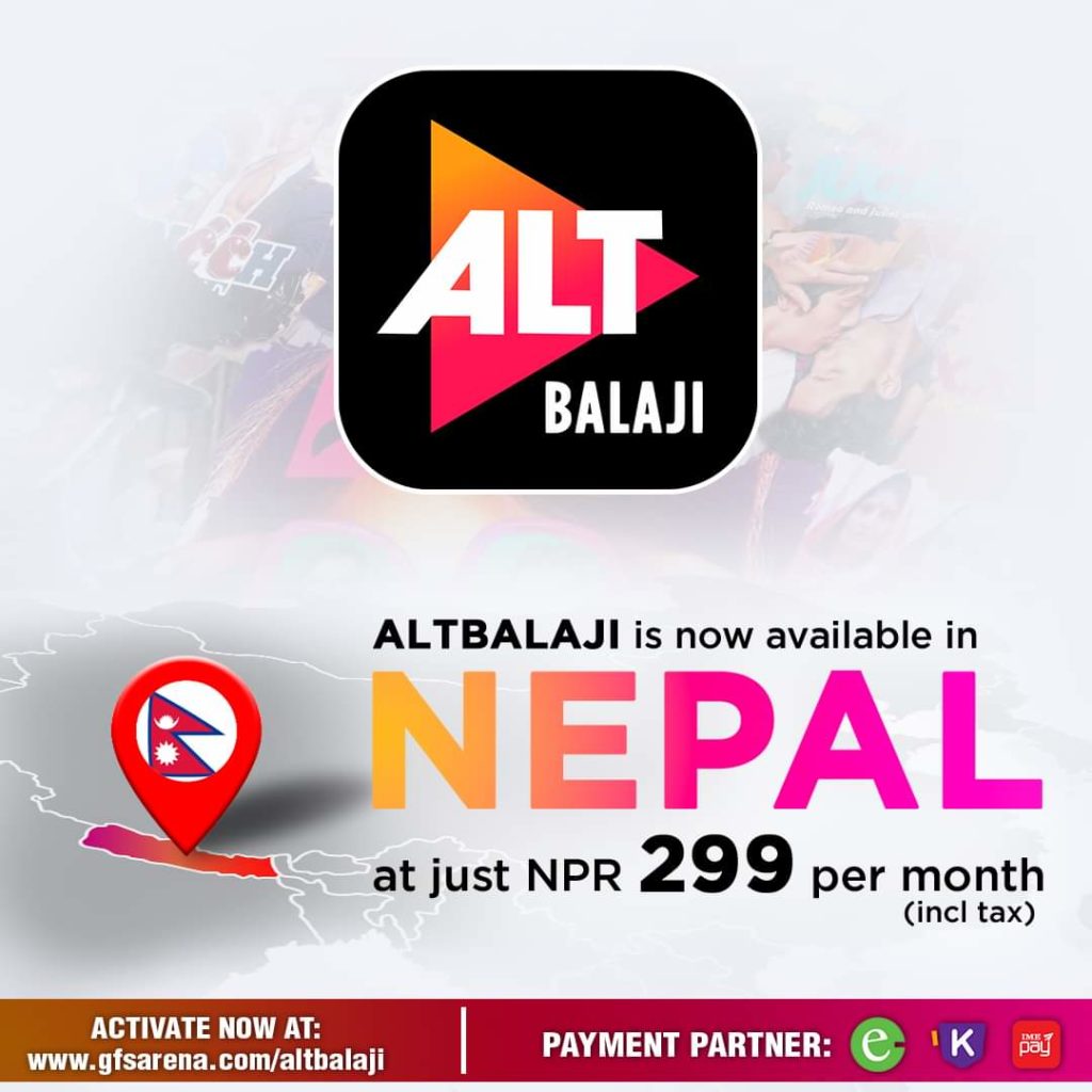 ALTBalaji enters Nepal