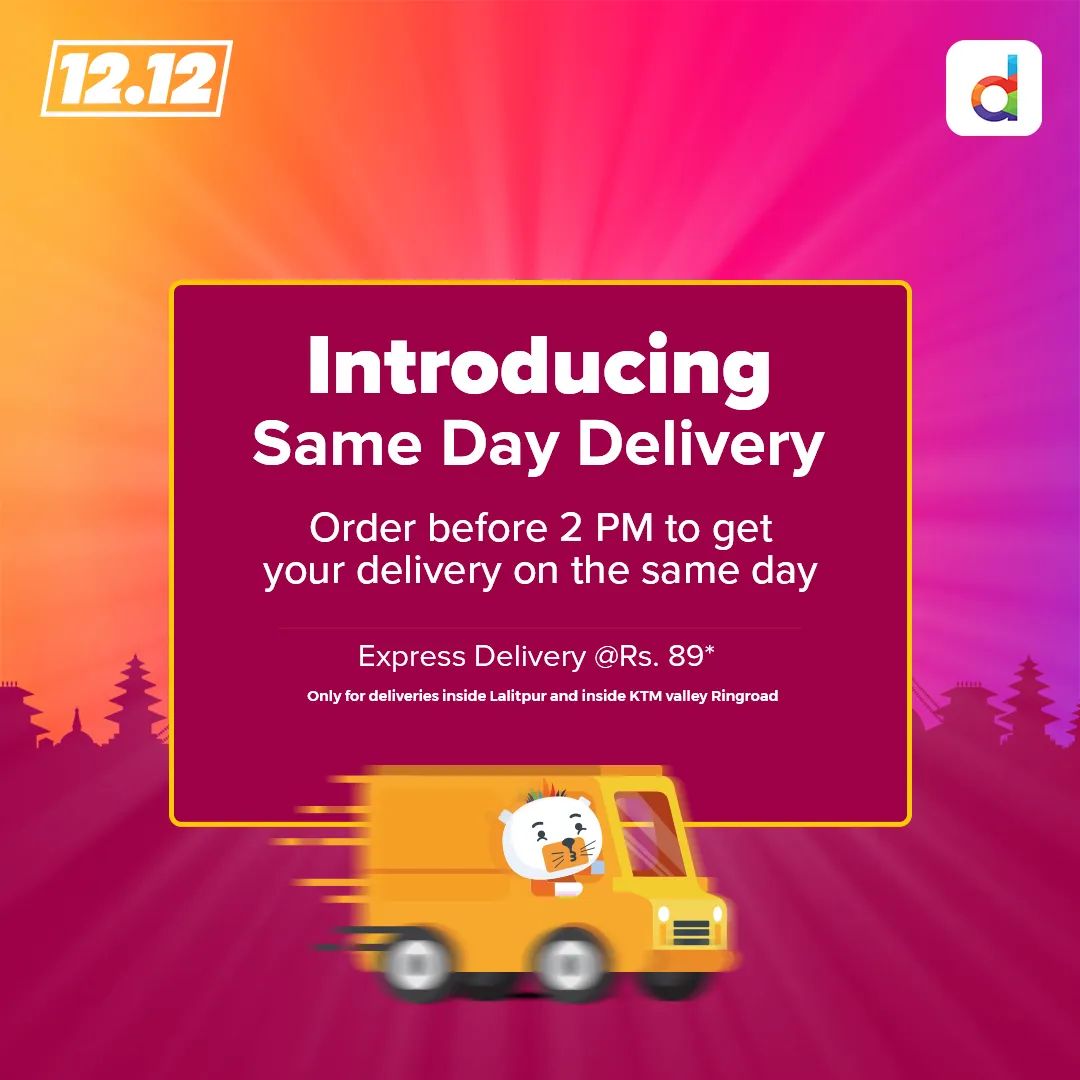 Daraz Announces Express Delivery Same day and Next day