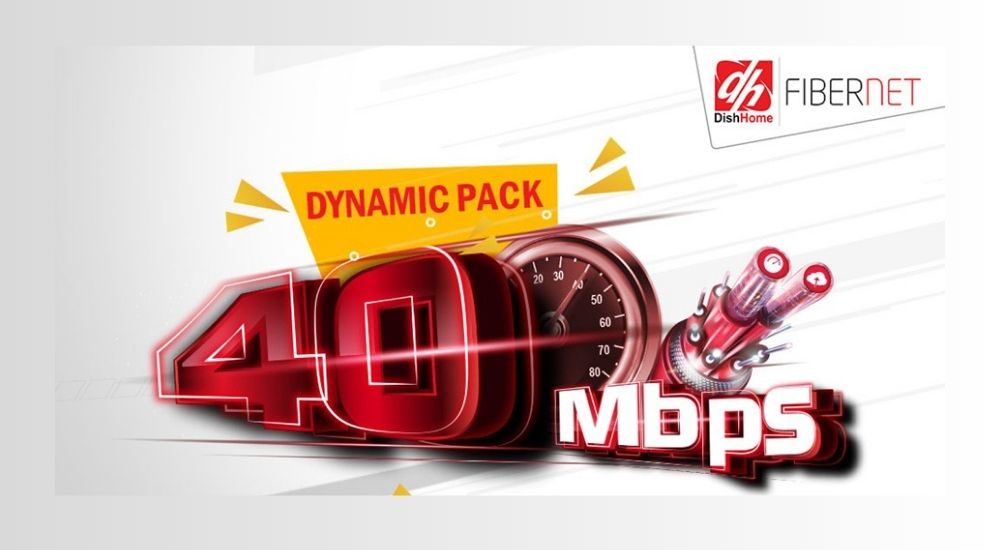 Dish Home Dynamic combo pack 40 Mbps