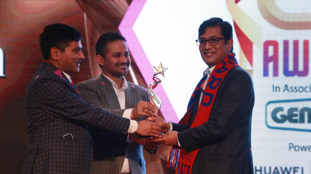 Dipesh Pradhan Yomari ICT award 2021