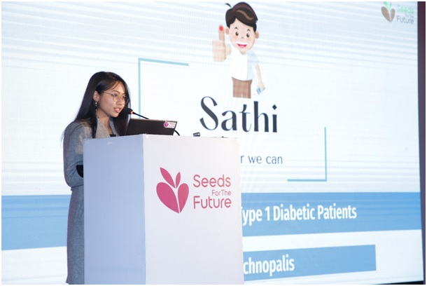 Huawei seeds finalist Yunika Bajracharya Sathi Project