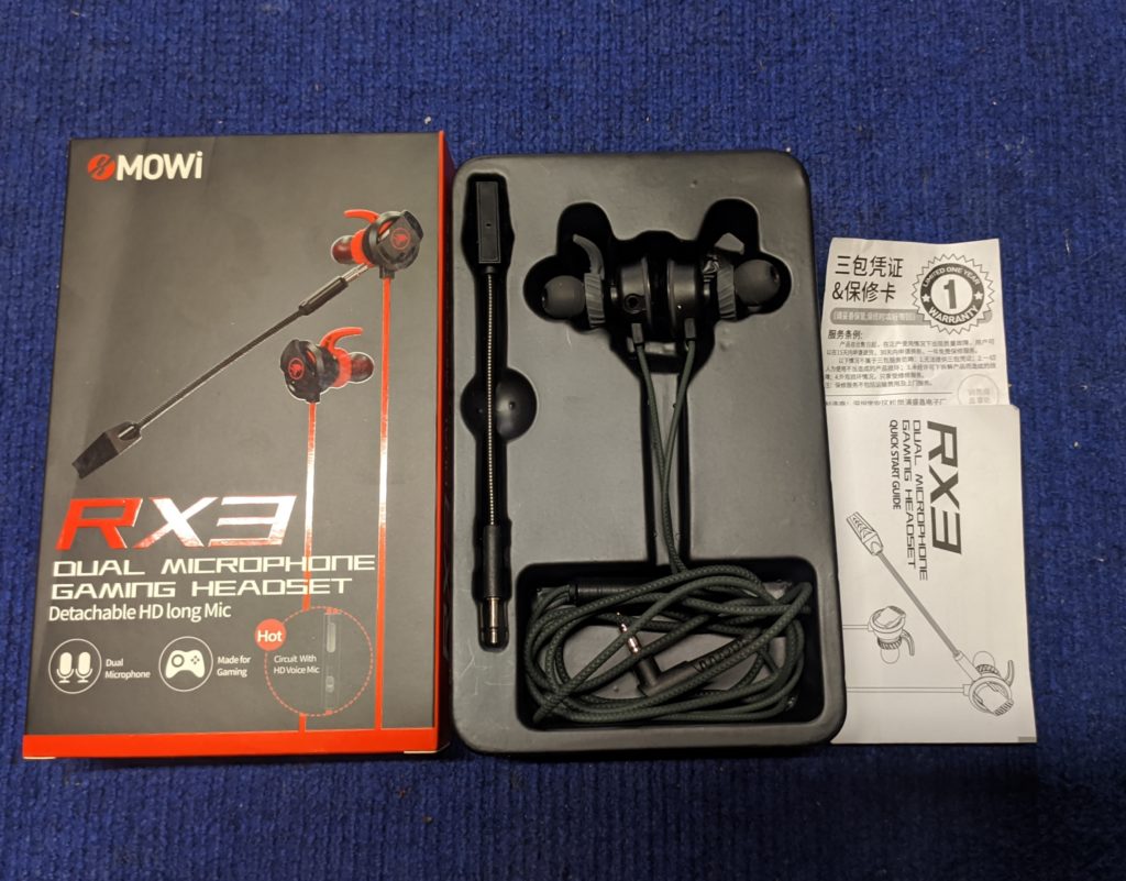 Plextone Xmowi RX3 earphones