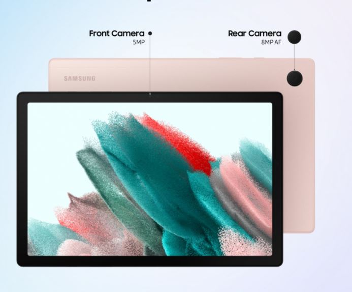 Samsung Galaxy Tab A8 Camera