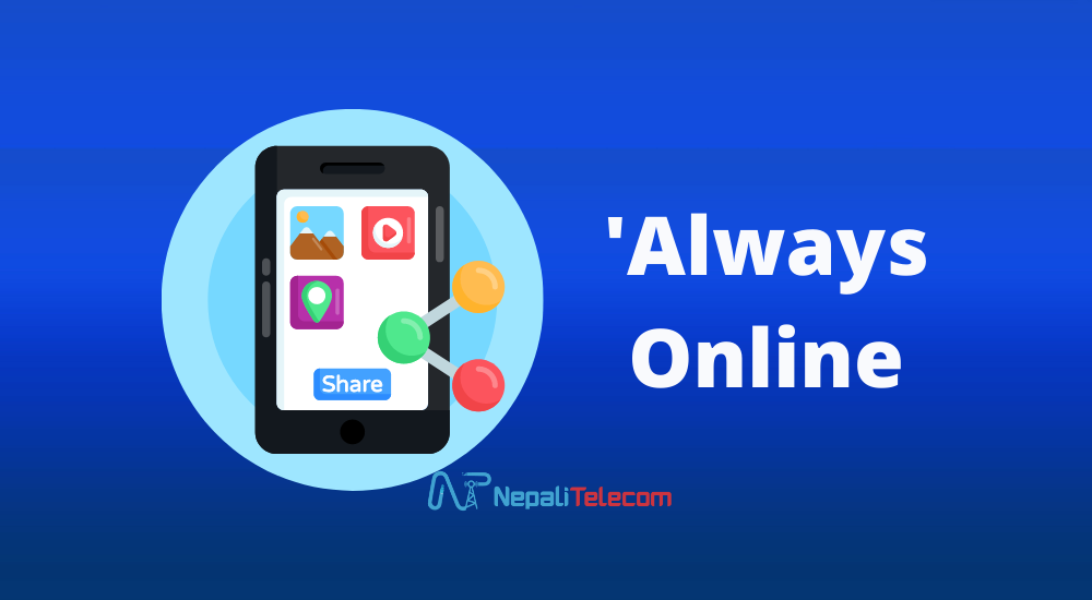 Always online mobile data