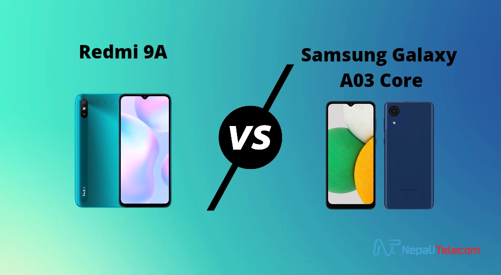 Redmi 9A vs Samsung Galaxy A03 Core