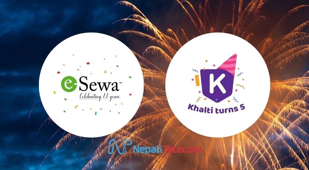 eSewa celebrates 13th anniversary Khalti 5th anniversary offer
