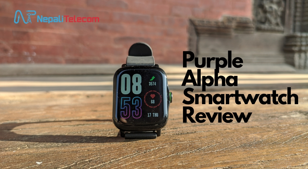 Purple Alpha Smartwatch Review