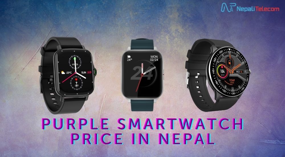 Purple Smartwatch Price in Nepal
