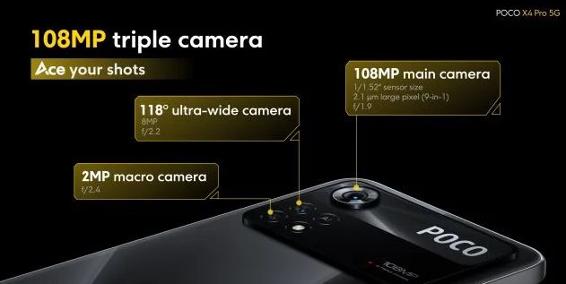 Poco X4 Pro 5G Camera