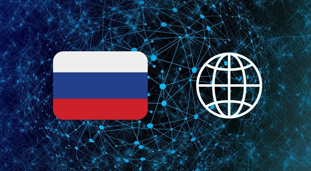 Russia isolated from global internet