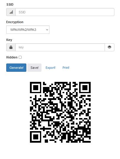 Share Your WiFi Password with a QR Code