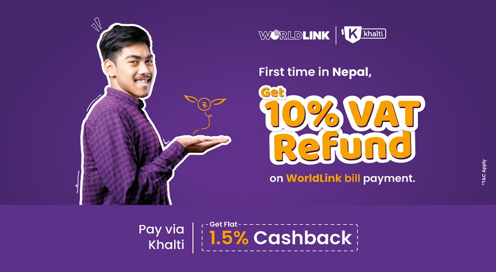 Khalti VAT Refund WorldLink