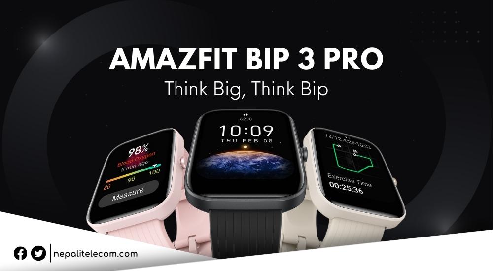 Amazfit Bip 3 (Pro) Price in Nepal