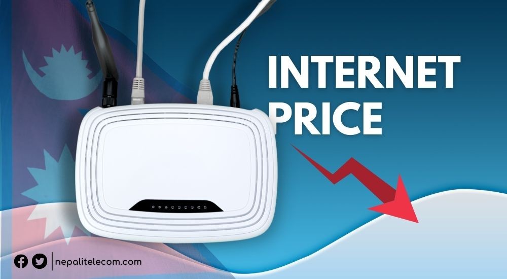 Internet Price decrease in Nepal