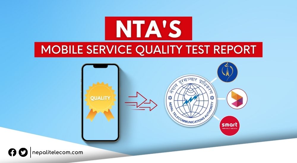 NTA Mobile Service Quality Test Rreport Ntc Ncell Smart Cell