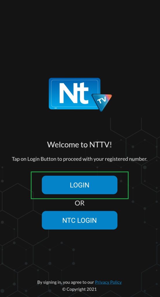 NTTV on smartphone 