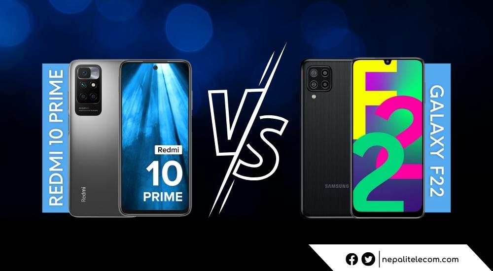 edmi 10 Prime vs Samsung Galaxy F22