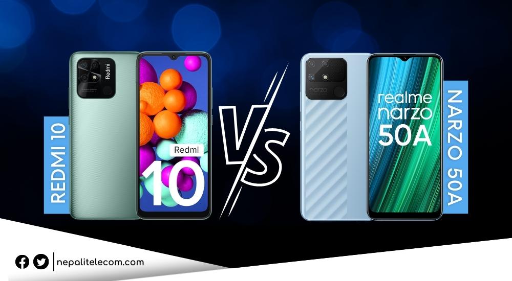 Redmi 10 vs Realme Narzo 50A