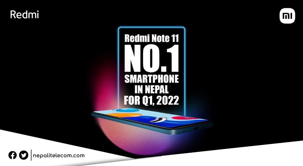 Redmi Note 11 No 1 Smartphone in Nepal Q1 2022