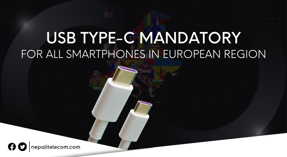 USB Type C Port Mandatory For Smartphones in Europe