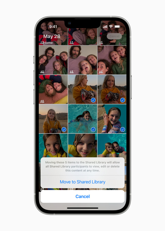 iOS 16 Shared Photo Library