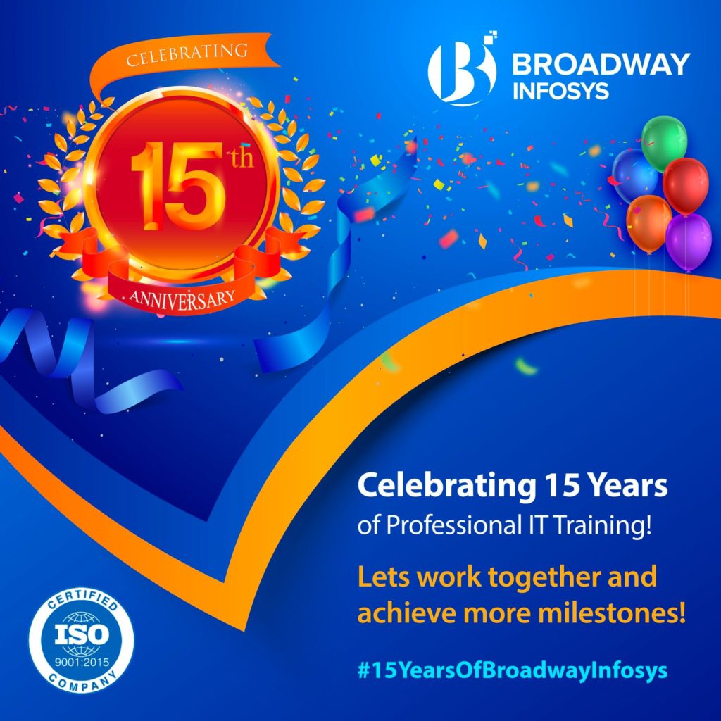 Broadway Infosys 15th Anniversary Offer