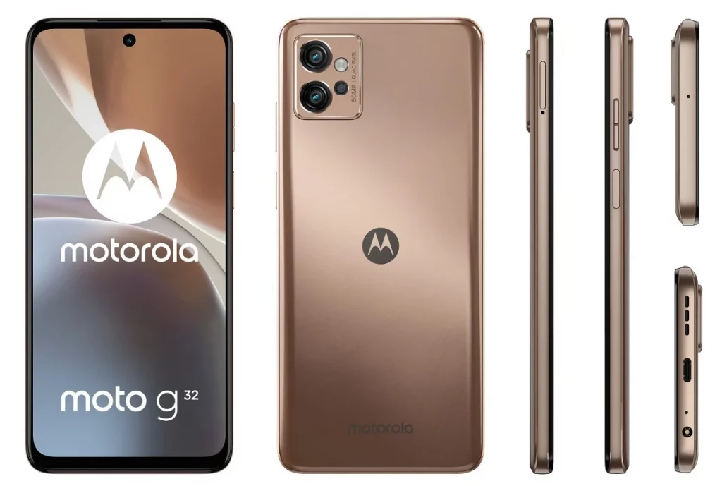 Motorola G32 Design and Display