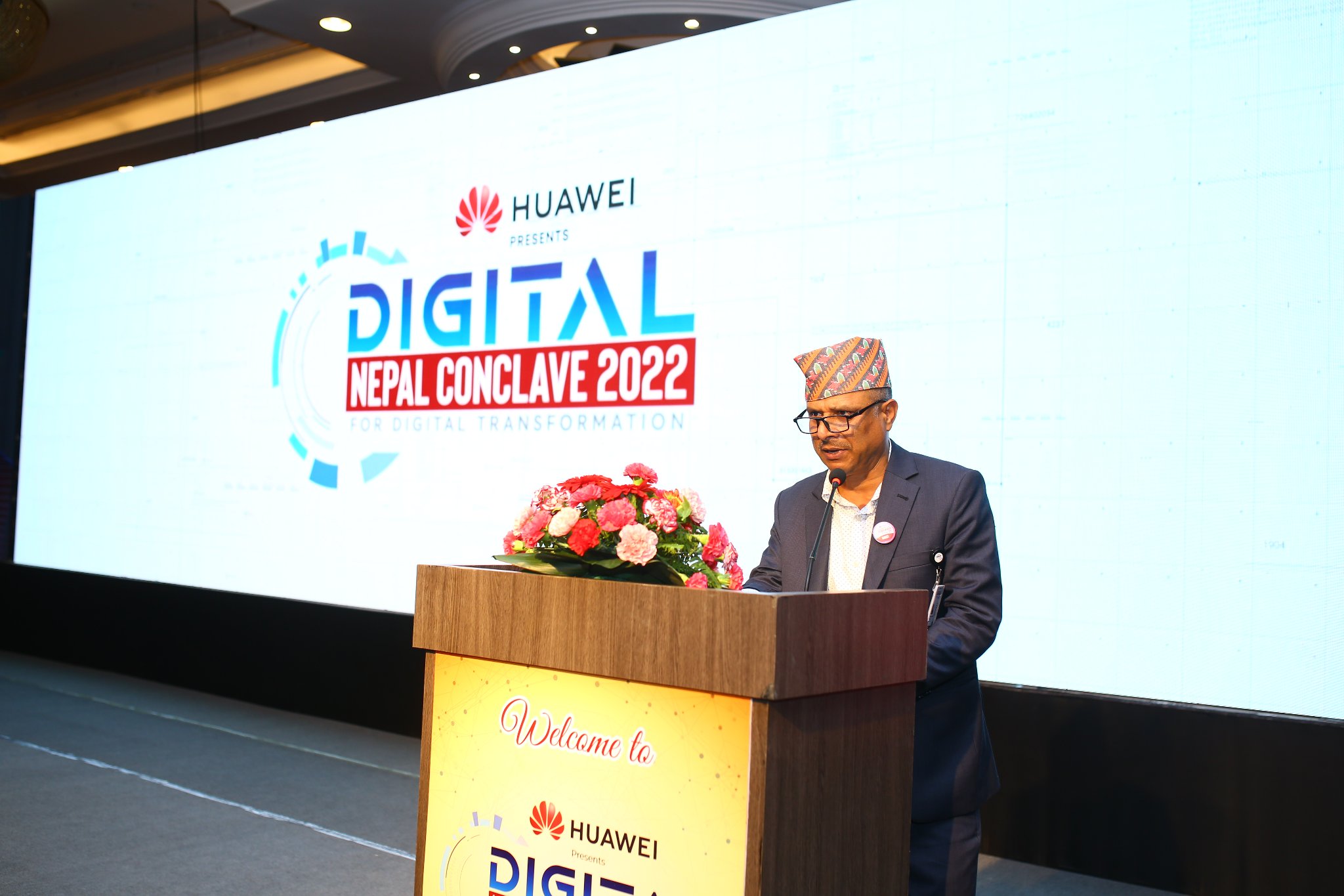 NTA Chairman Purushottam Khanal Digital Nepal Conclave 2022