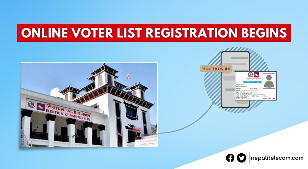 Online voting list registration apply Matadata namawali darta