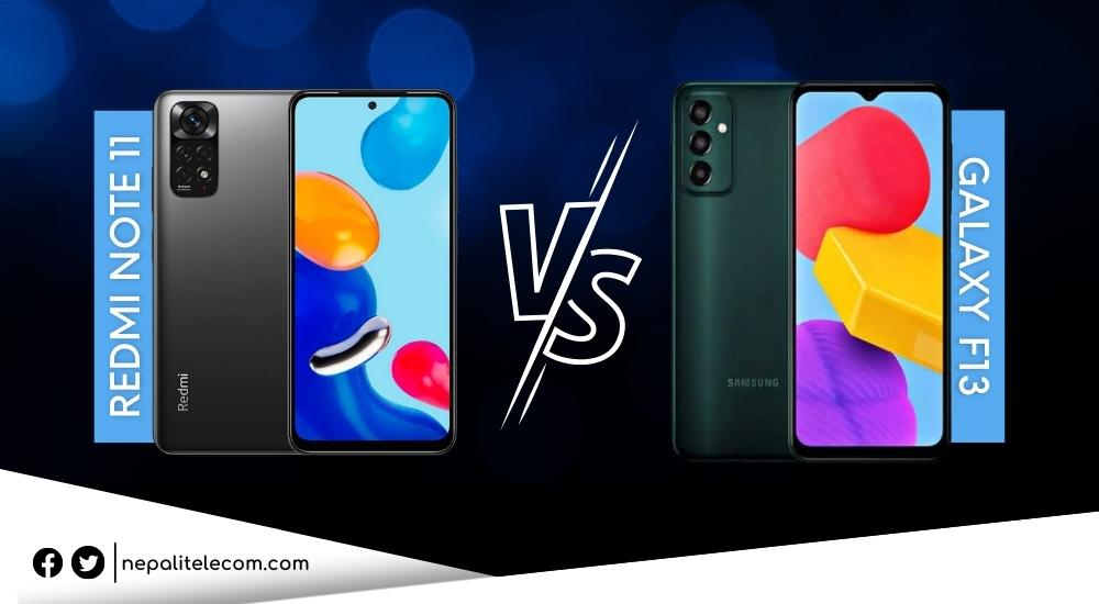 Samsung Galaxy F13 vs Redmi Note 11