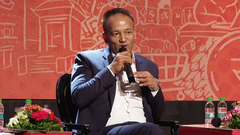 Suresh Shrestha the Director of the Department of Industry 