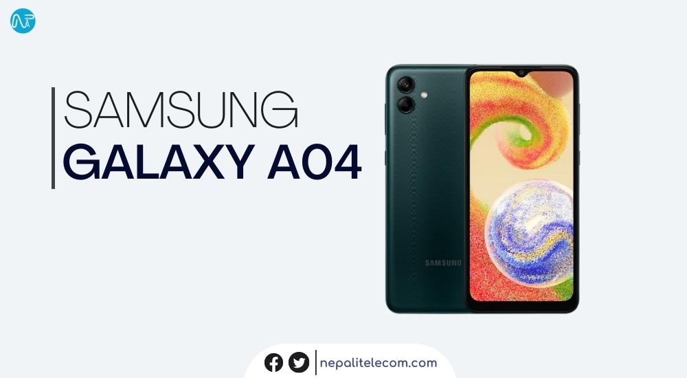 Samsung Galaxy A04 Price in Nepal