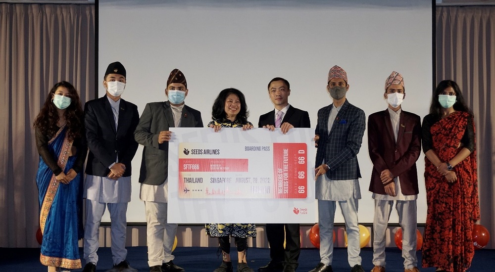 Team Nepal seeds for the future