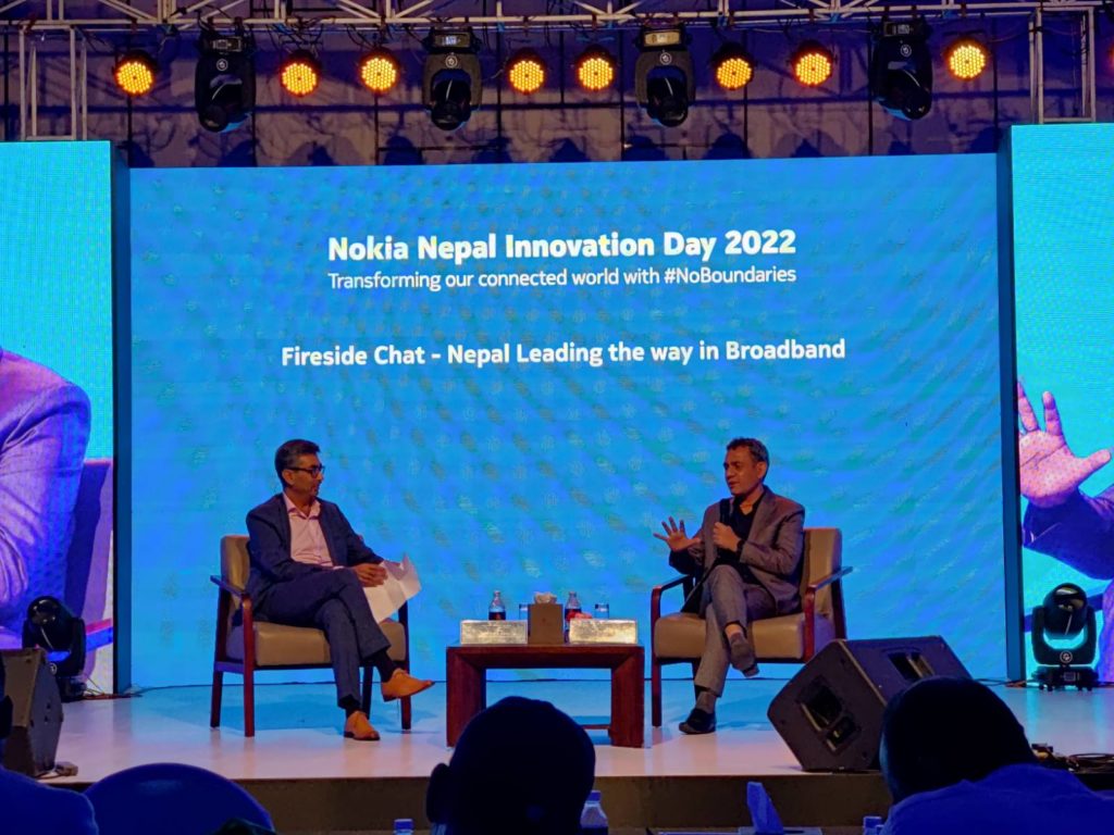 WorldLink CEO at Nokia Nepal Innovation event