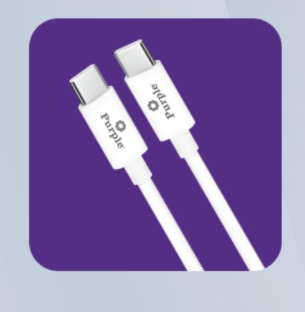 Purple PDFC-002 Data Cable