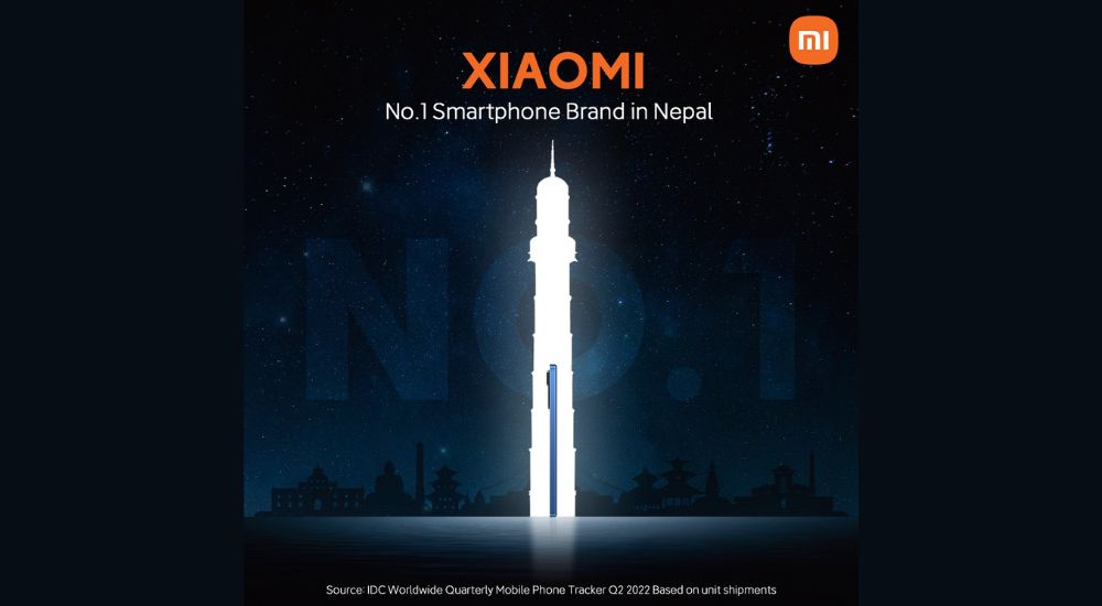 Xiaomi Nepal no.1 brand