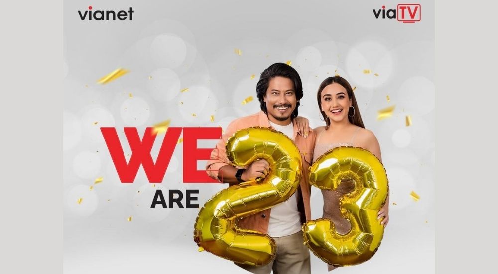 Vianet 23 years of Internet service