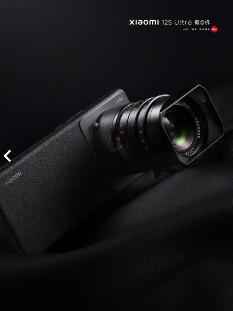 Xiaomi 12S Ultra Concept Phone with Leica Lens