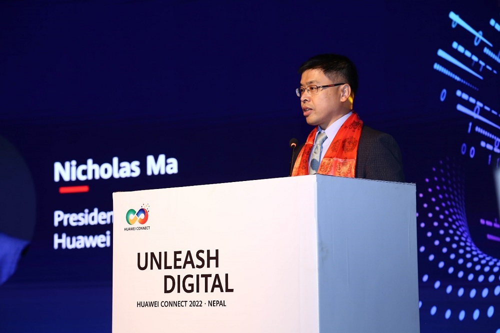 Nicholas Ma President of Huawei Asia Pacific Enterprise from Huawei Connect 2022 Nepal