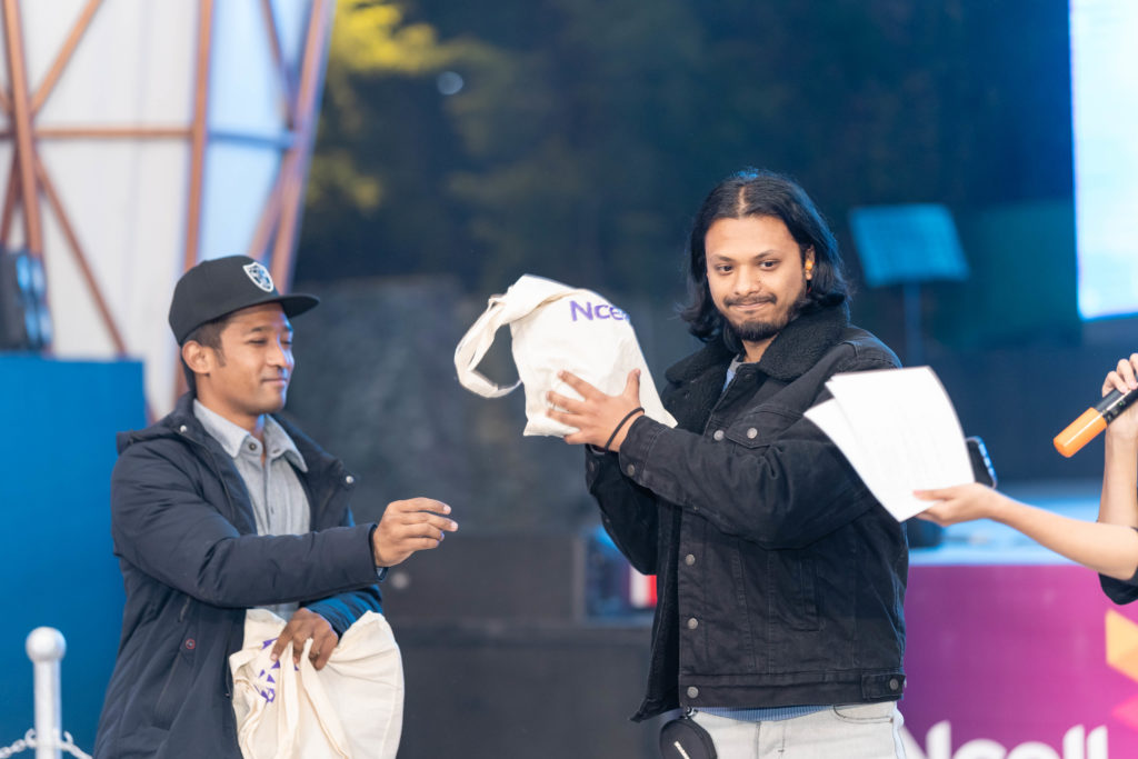 Viewers winning Hampers from Ncell
