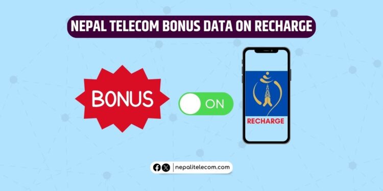 Nepal Telecom Ntc bonus on recharge