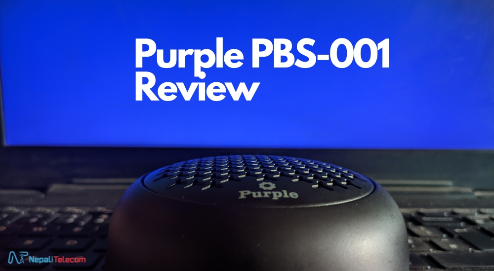 Purple PBS-001 Bluetooth Speaker Review