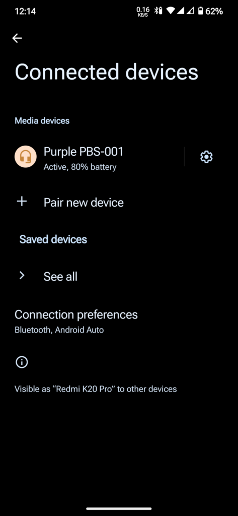 Purple PBS-001 Connectivity