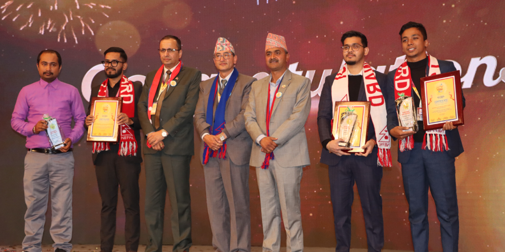best seven startup winners from seven provinces ICT Award 2022 final